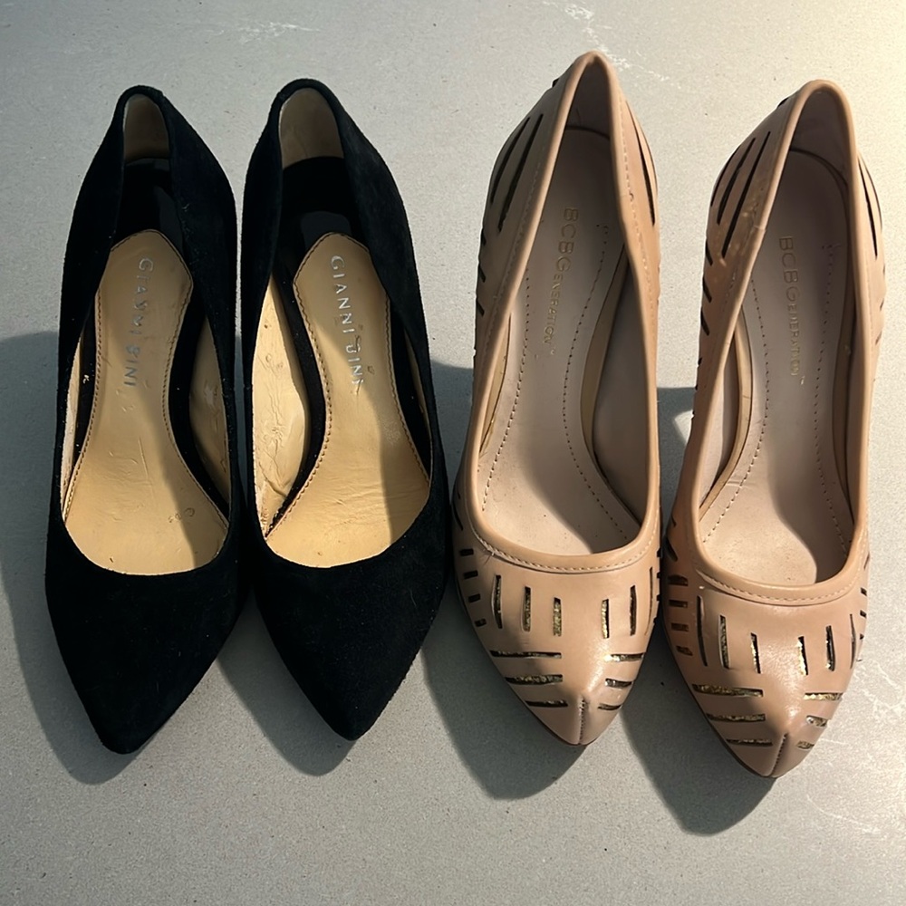 BCBG heels.